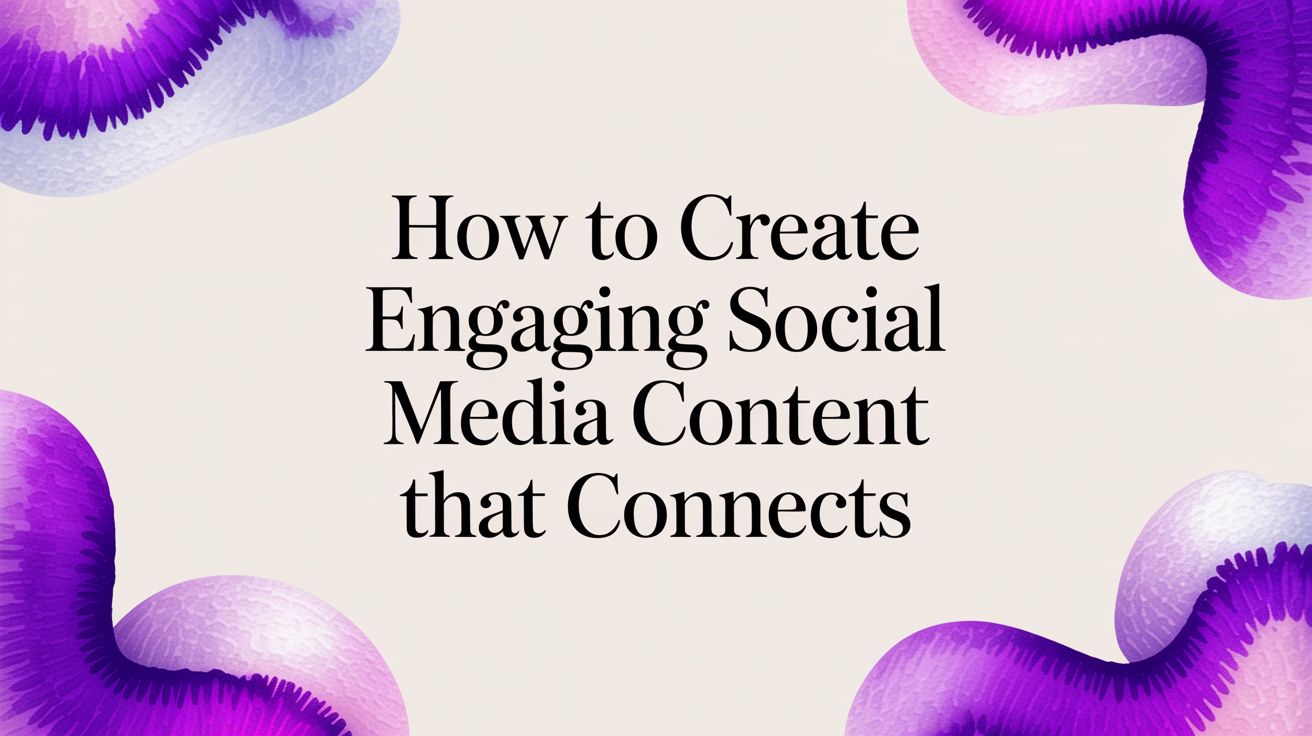 How to Create Engaging Social Media Content That Connects