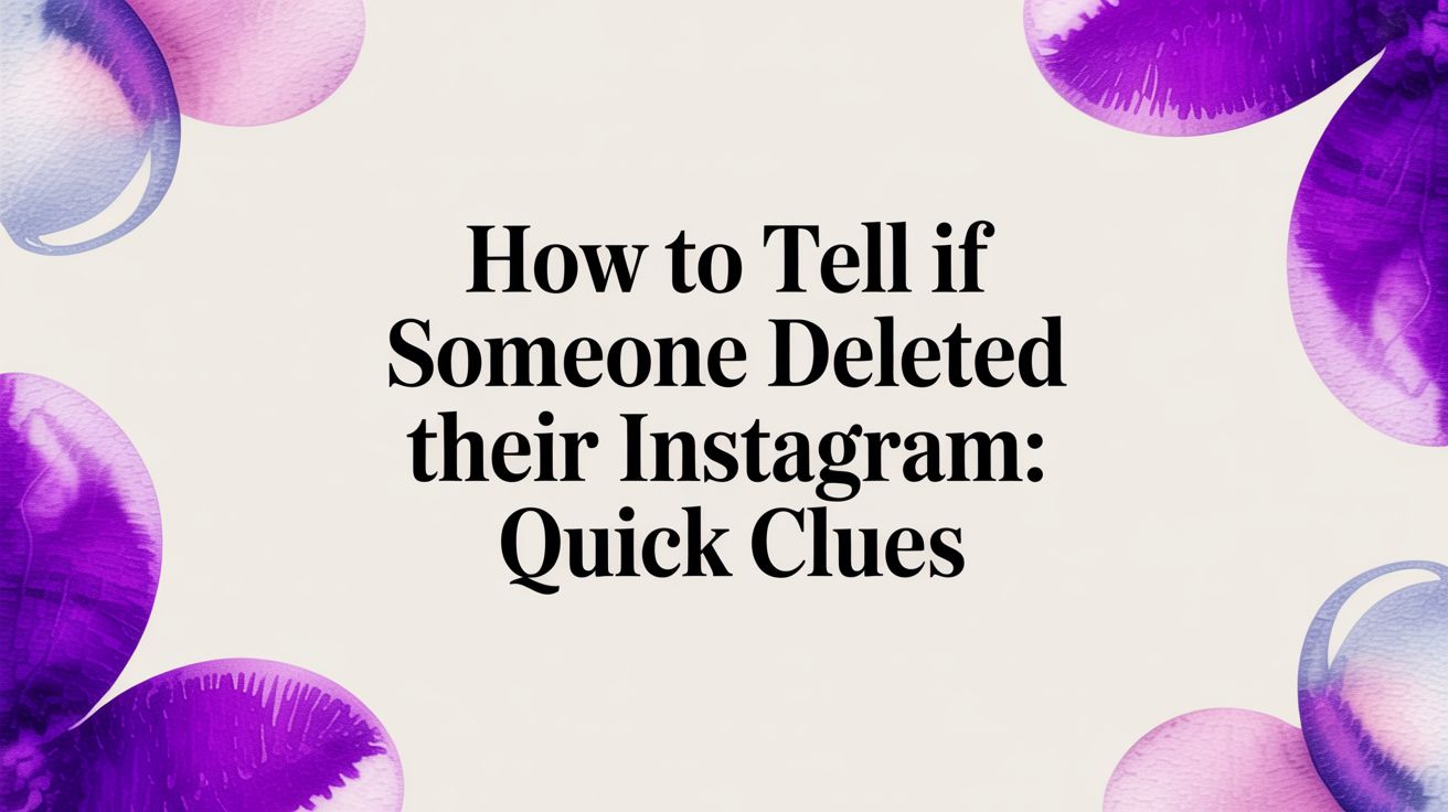 How to tell if someone deleted their instagram: quick clues How to tell if someone deleted their instagram: quick clues