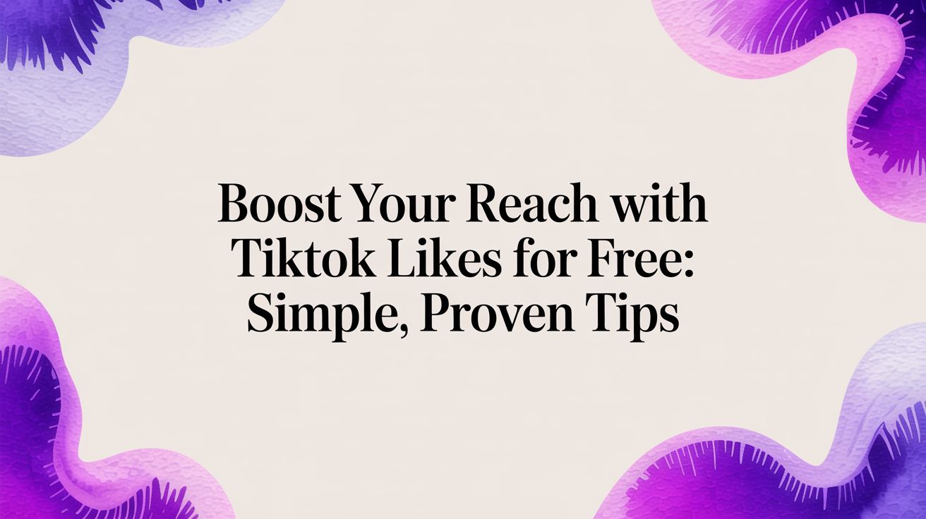 How to Get Free TikTok Likes: Real Users, No Password, Safe Tips How to Get Free TikTok Likes: Real Users, No Password, Safe Tips