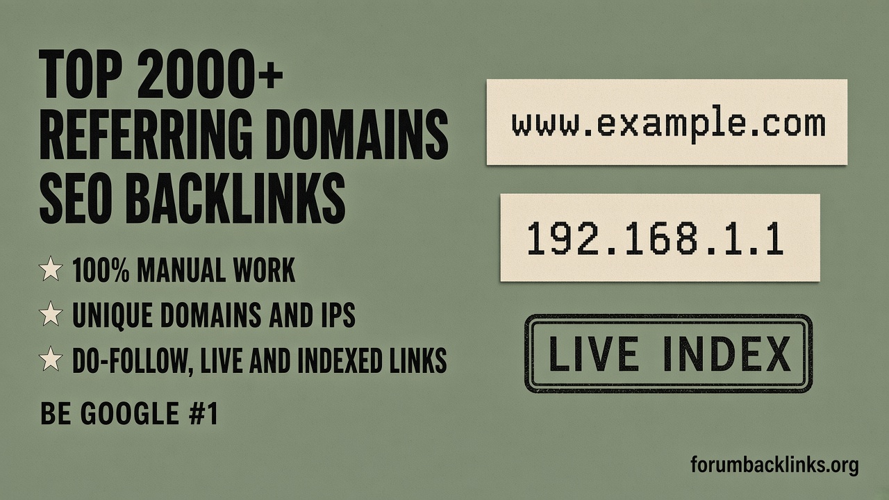 Haro Link Building From High Authority | Forum Backlinks