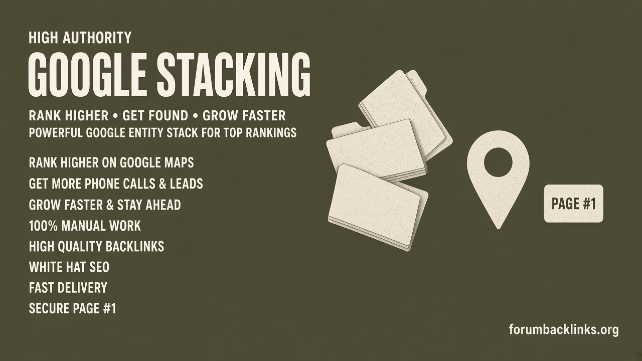 Boost Your Ranking With High Quality SEO | Forum Backlinks