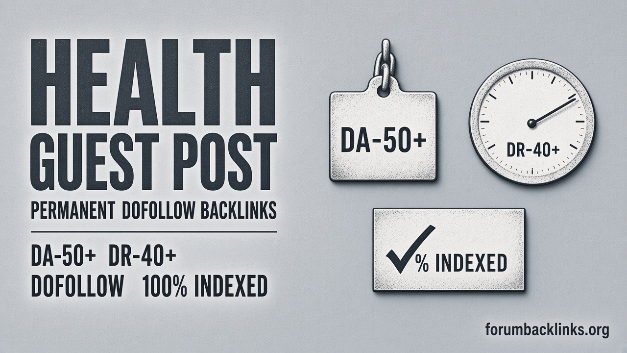 Complete Monthly Off Page SEO Service | Forum Backlinks
