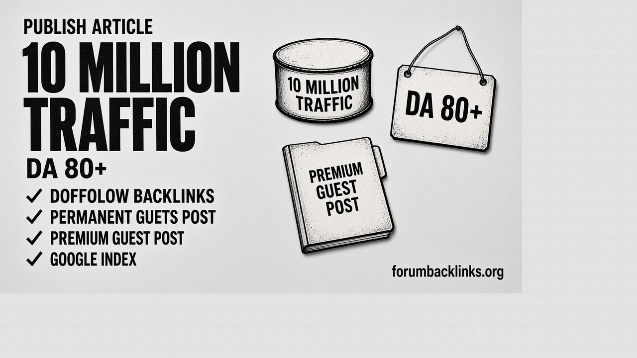 High Quality Contextual White Hat SEO | Forum Backlinks