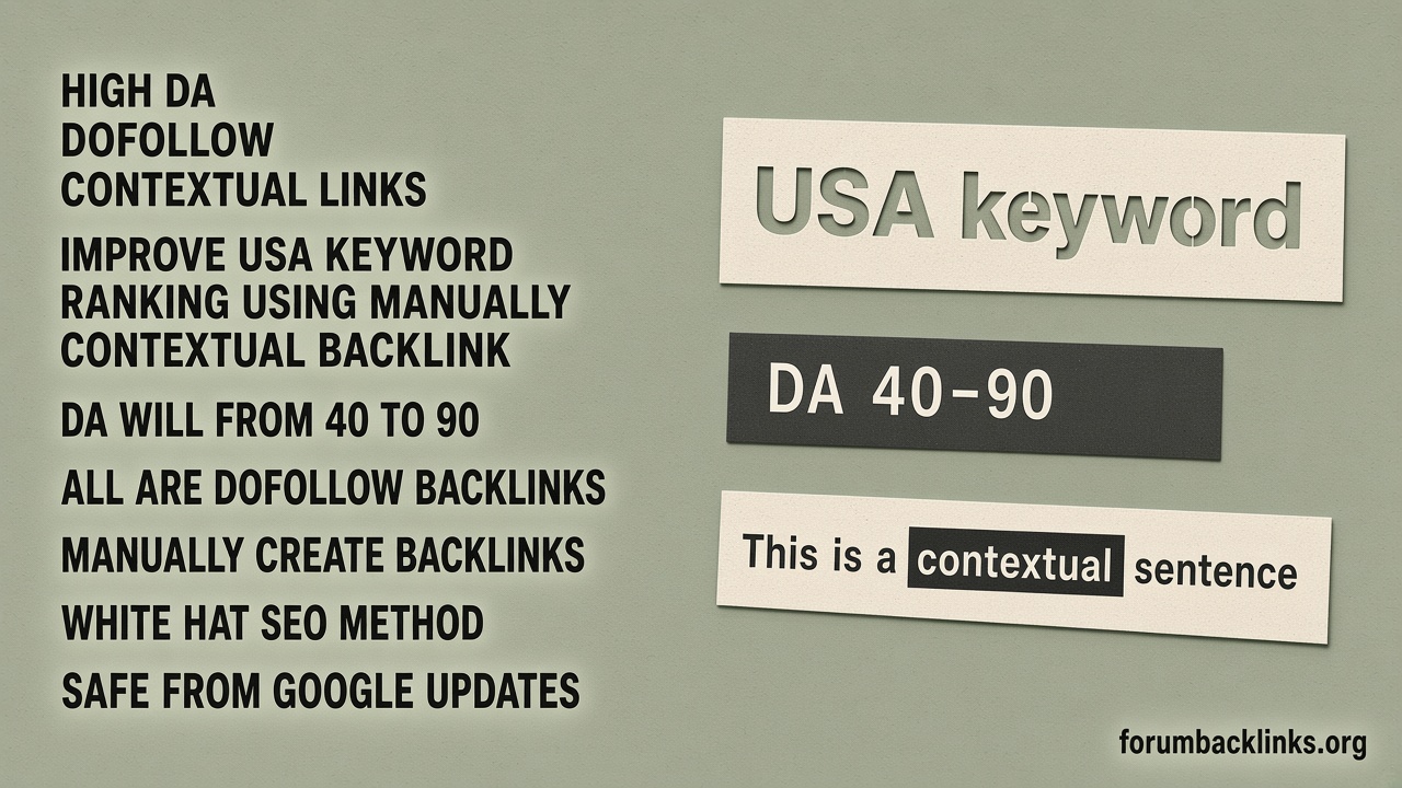Powerful Forum Posting Backlinks Service | Forum Backlinks