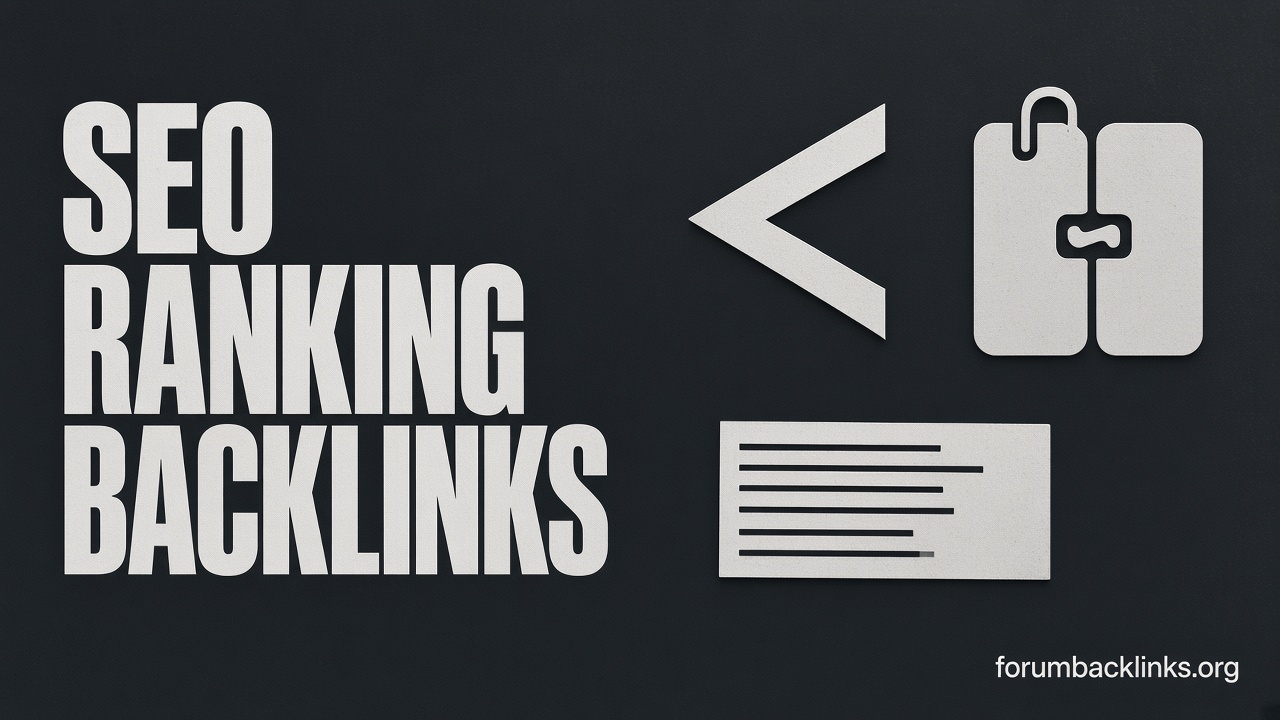 High Quality SEO Backlinks Manual Link | Forum Backlinks