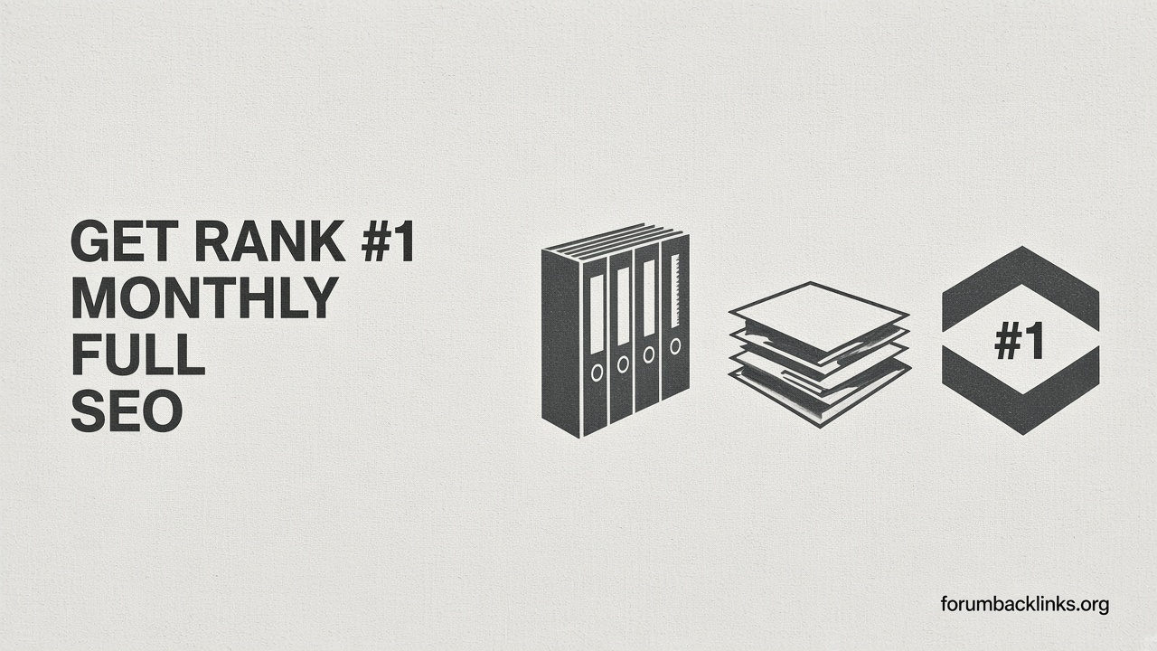 High Quality SEO Backlink Link Building | Forum Backlinks