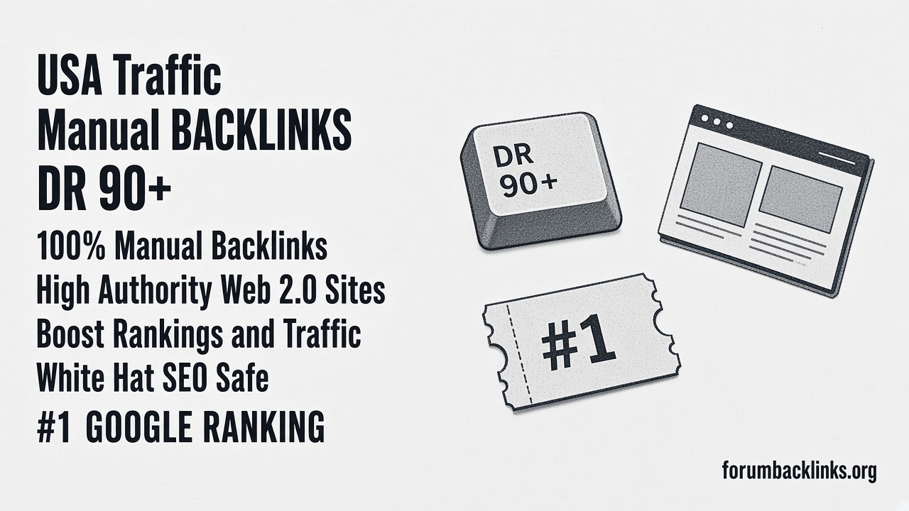 High Authority Contextual Dofollow | Forum Backlinks