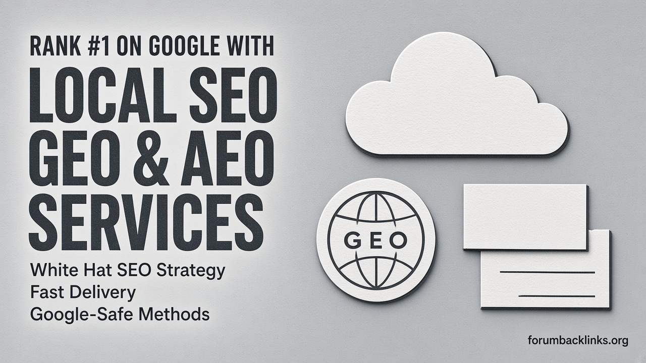 SEO Contextual Dofollow Backlinks | Forum Backlinks