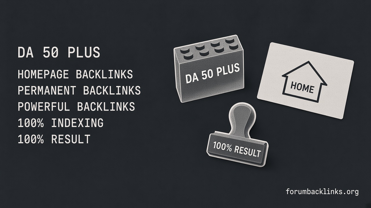 High Authority Dofollow Forum Backlinks | Forum Backlinks