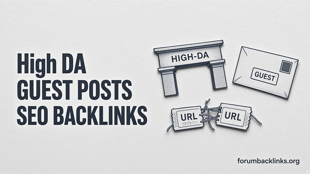 High Quality Guest Post Backlinks On | Forum Backlinks