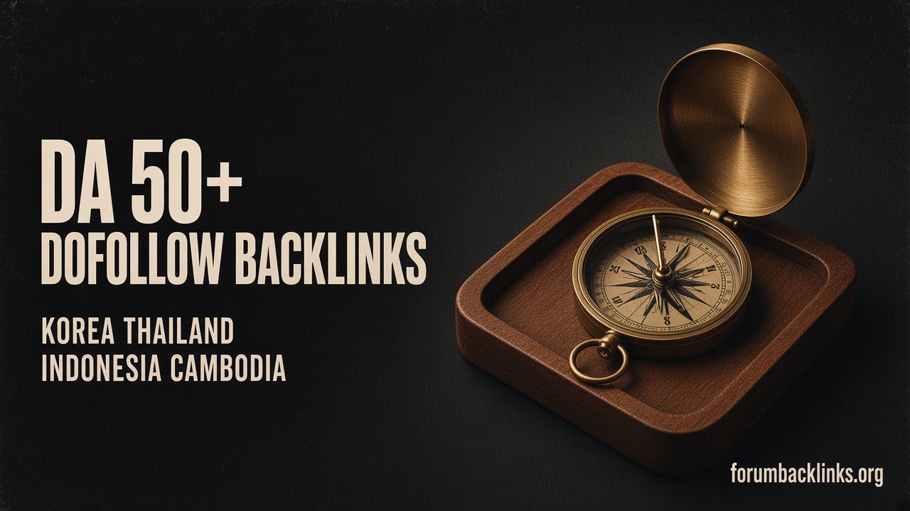 High Authority Manual Link Building | Forum Backlinks
