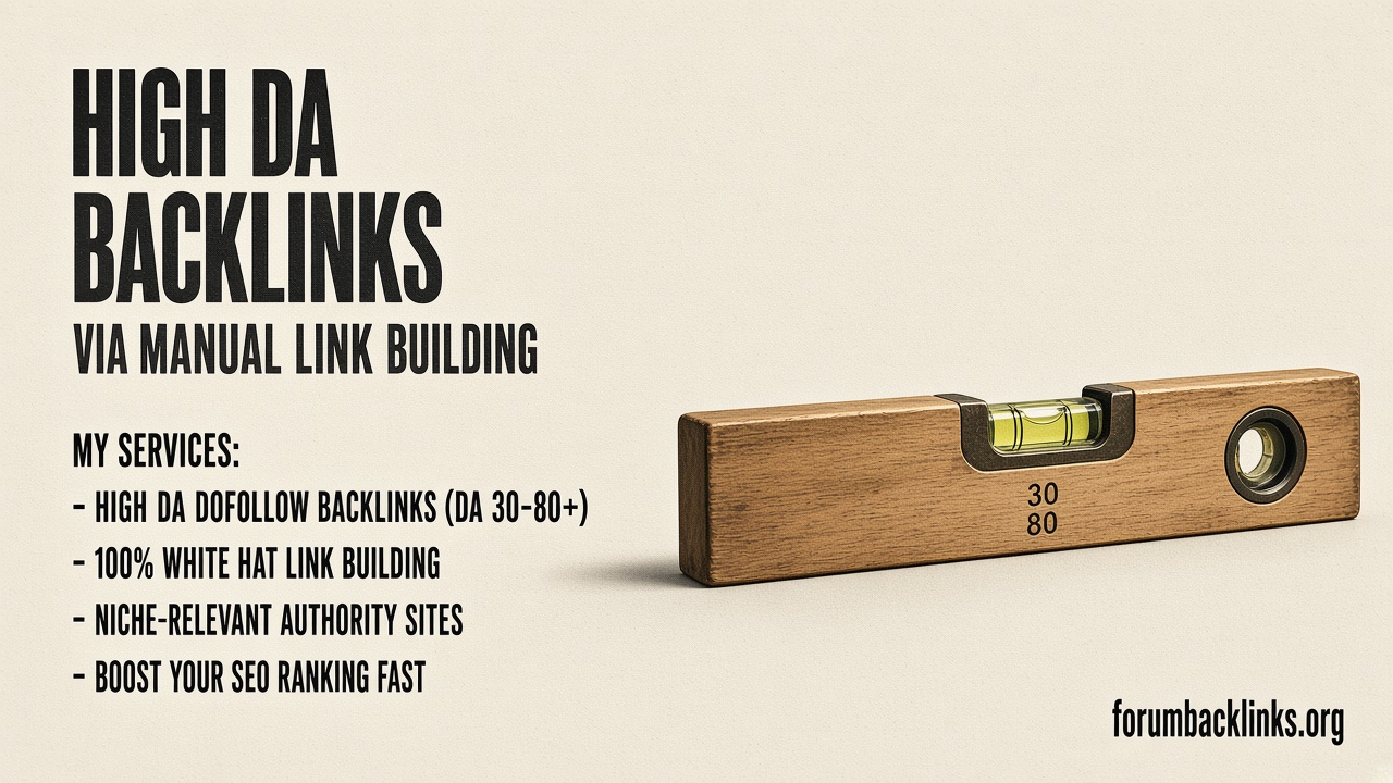 Manual Nofollow Seo Backlinks For Link | Forum Backlinks