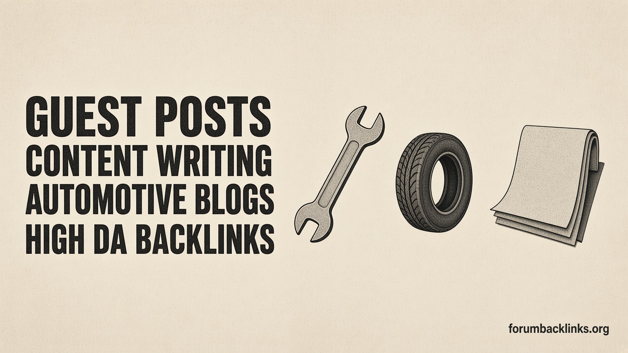 High DA Dofollow SEO Backlinks And Off | Forum Backlinks