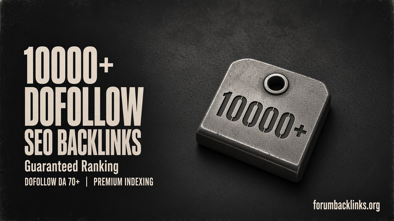 High Quality SEO Backlinks And Link | Forum Backlinks