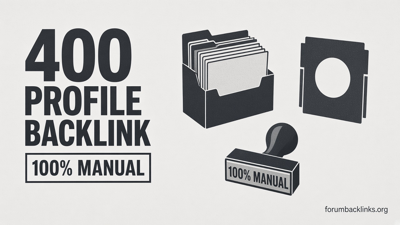 High Quality SEO Backlinks And Link | Forum Backlinks