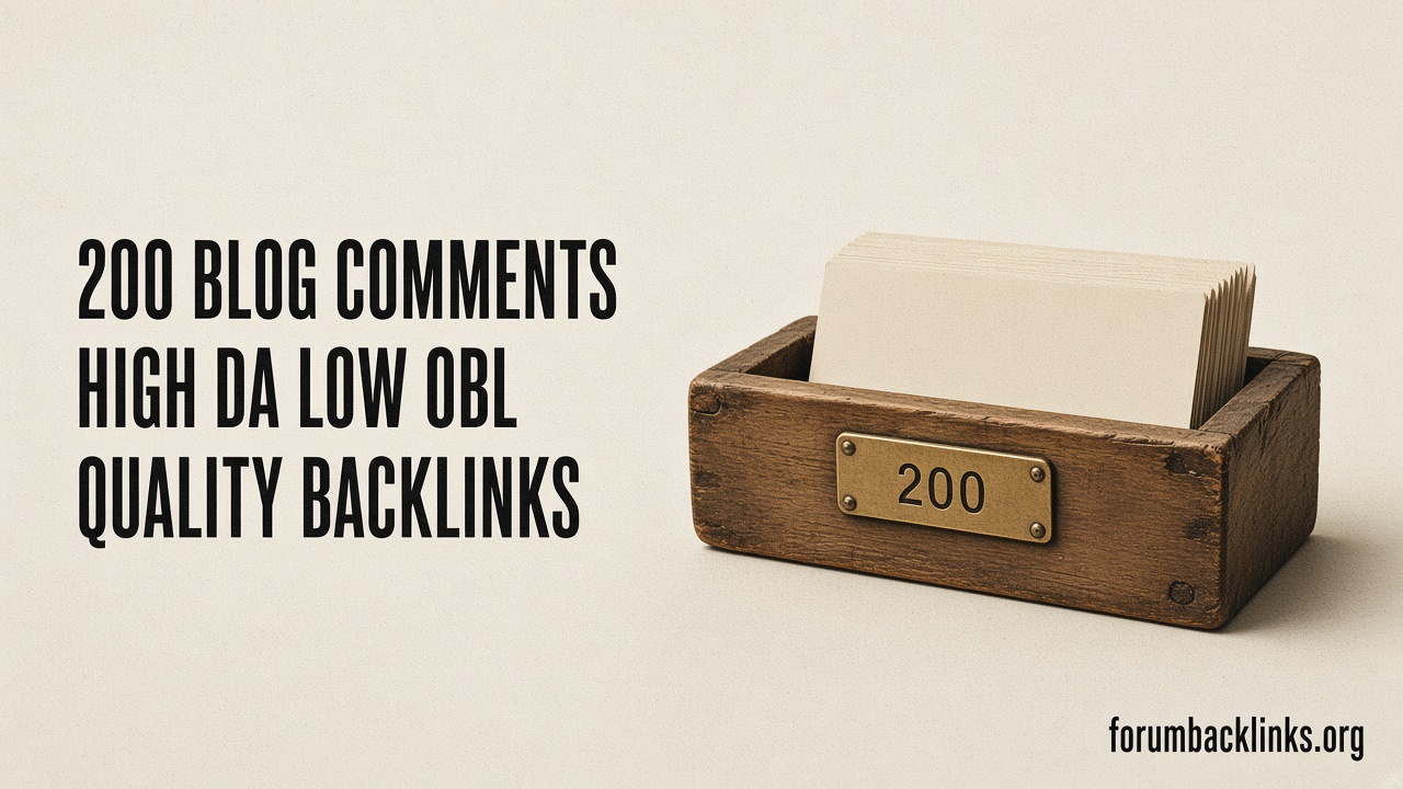 High Quality Backlinks, Link Building And | Forum Backlinks