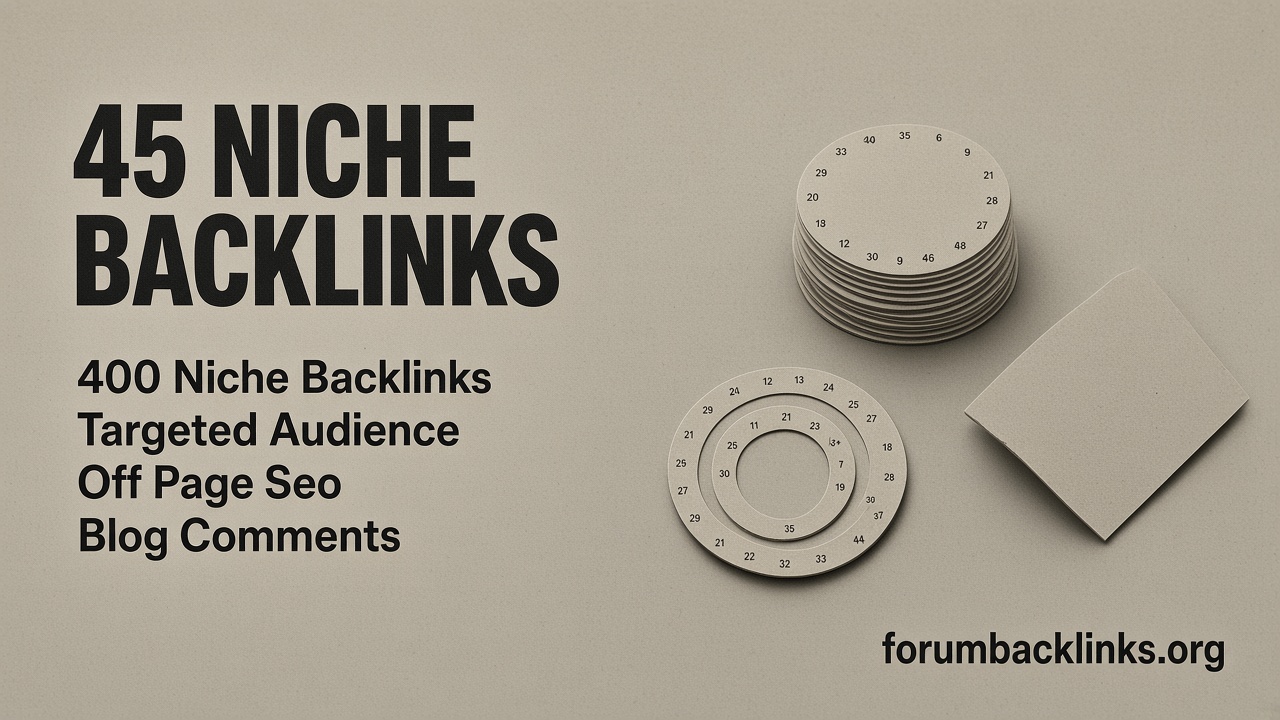 SEO German Backlinks Service Through | Forum Backlinks