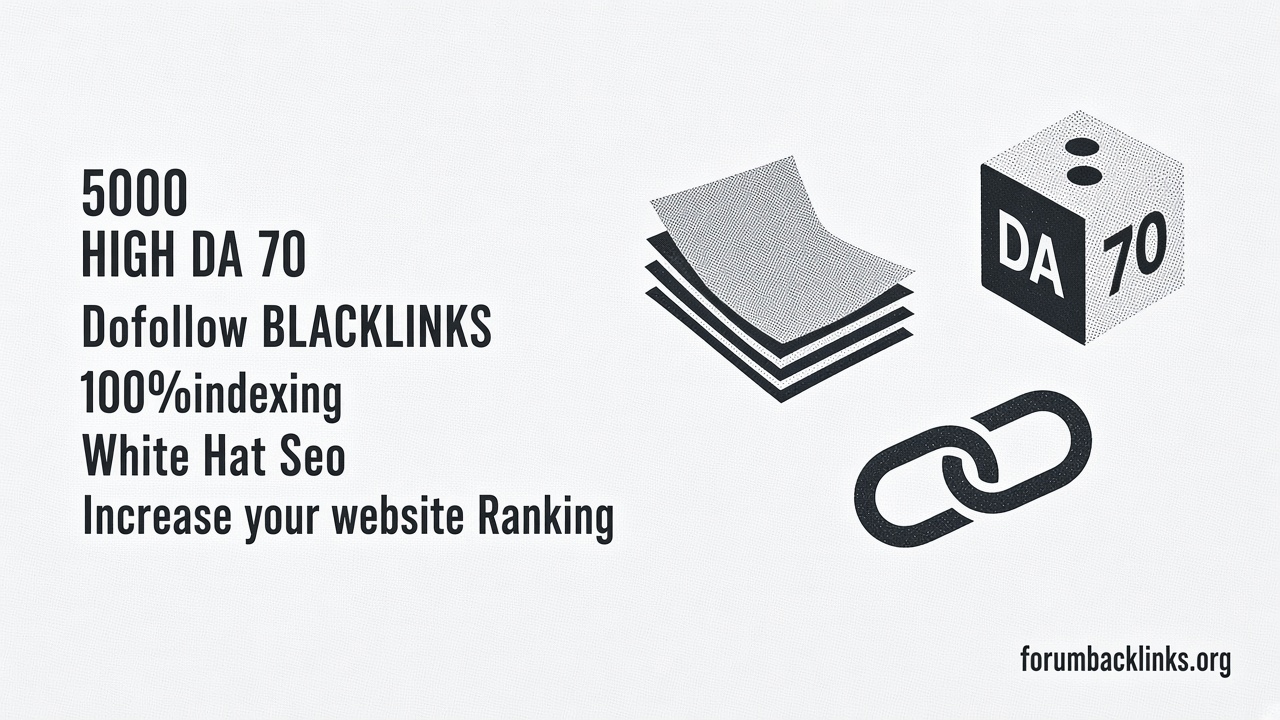 SEO Backlinks From High Authority Blog | Forum Backlinks