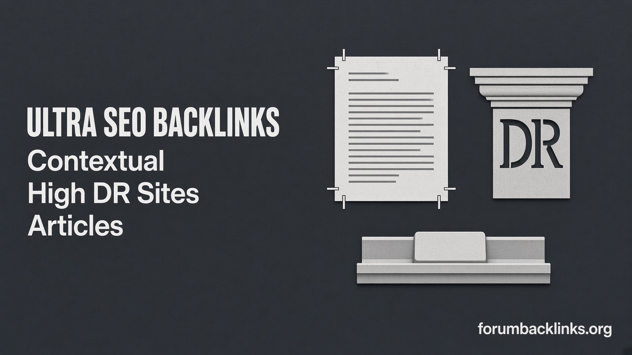 Ultimate Off Page SEO Link Building | Forum Backlinks