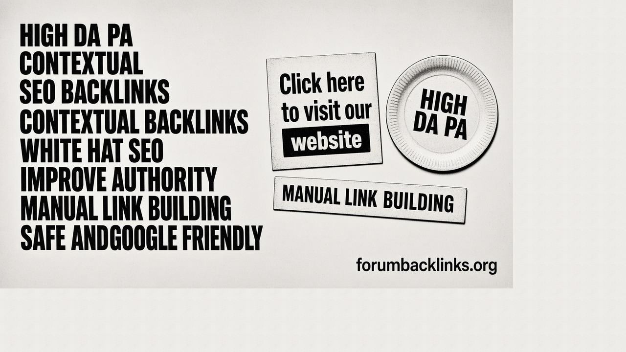 Niche Relevant Quality Forum Posts And | Forum Backlinks