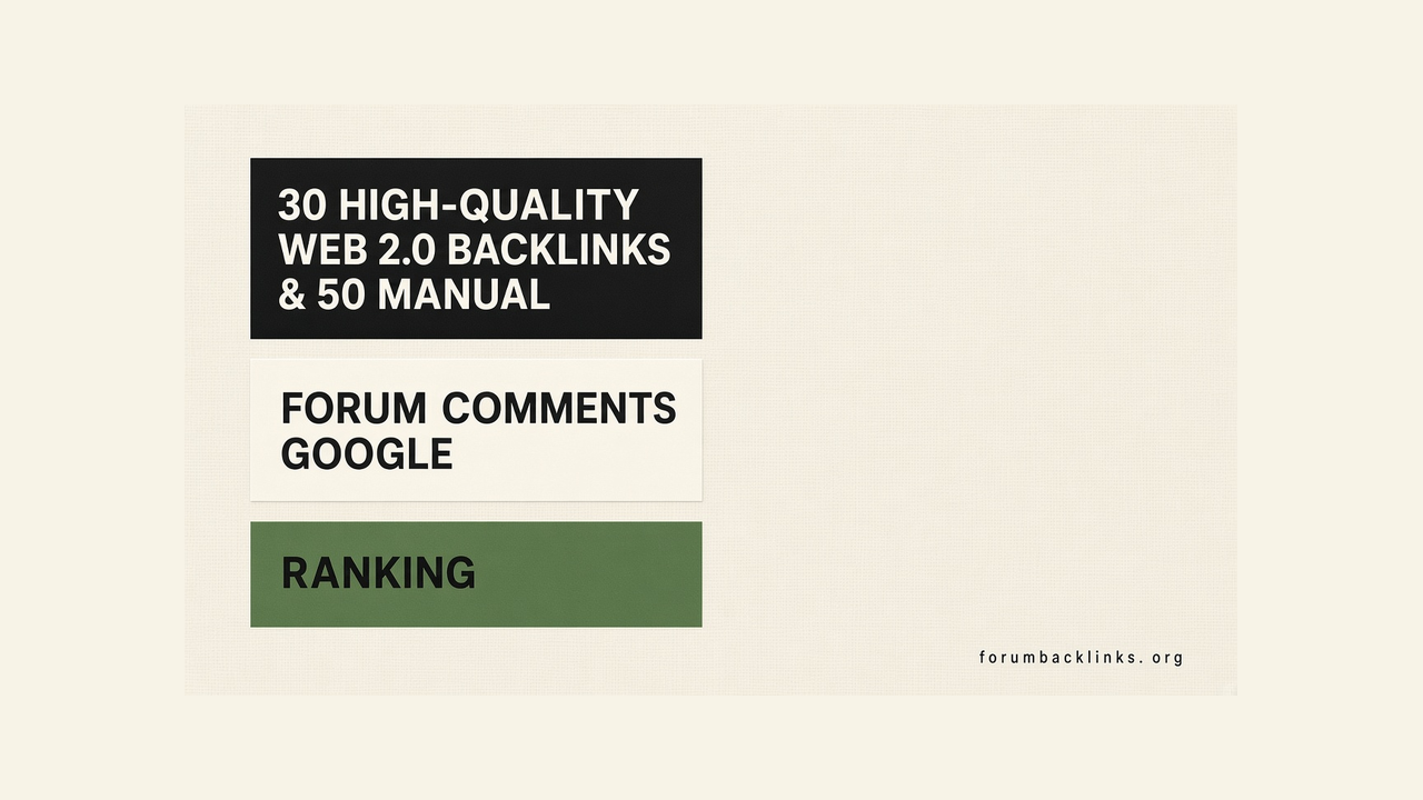 High DA SEO Backlinks With Blogger | Forum Backlinks