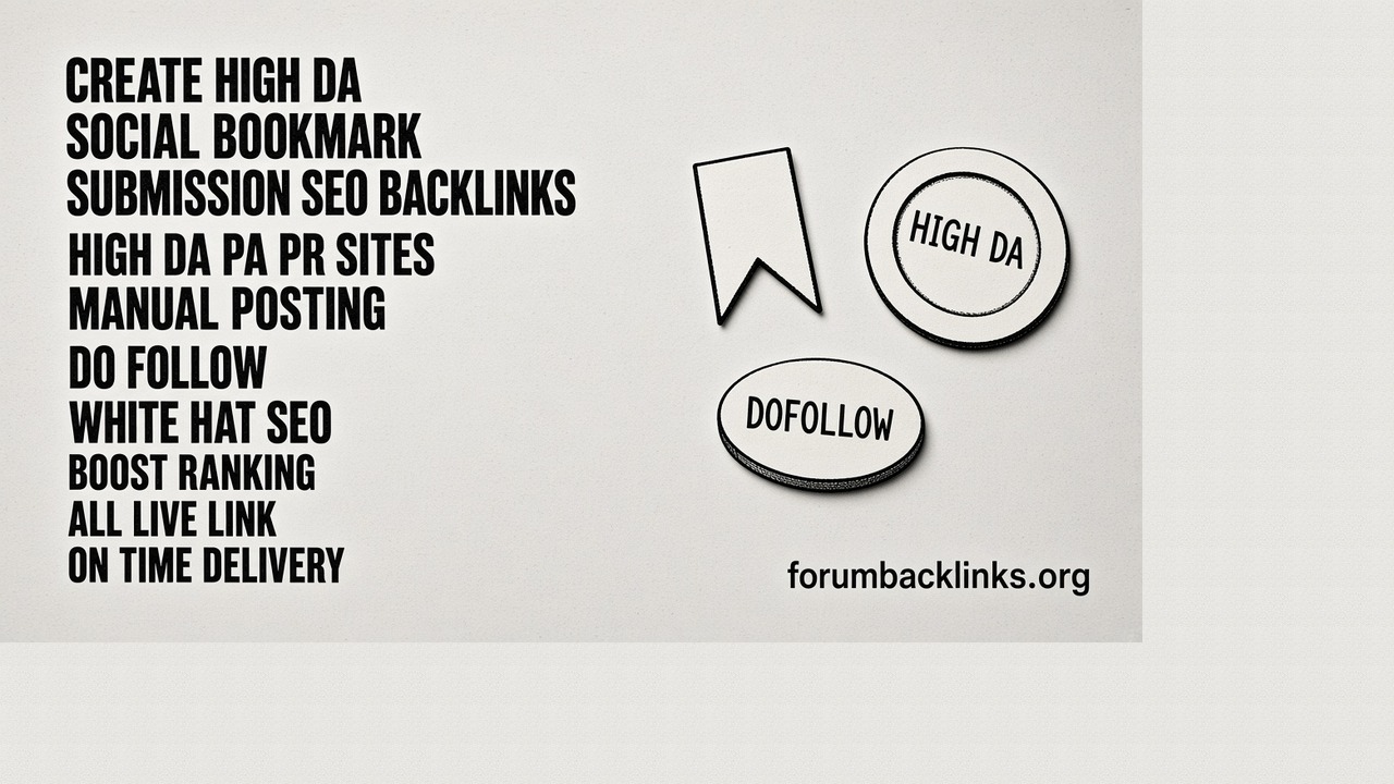 5000 High Quality Contextual Dofollow Seo | Forum Backlinks
