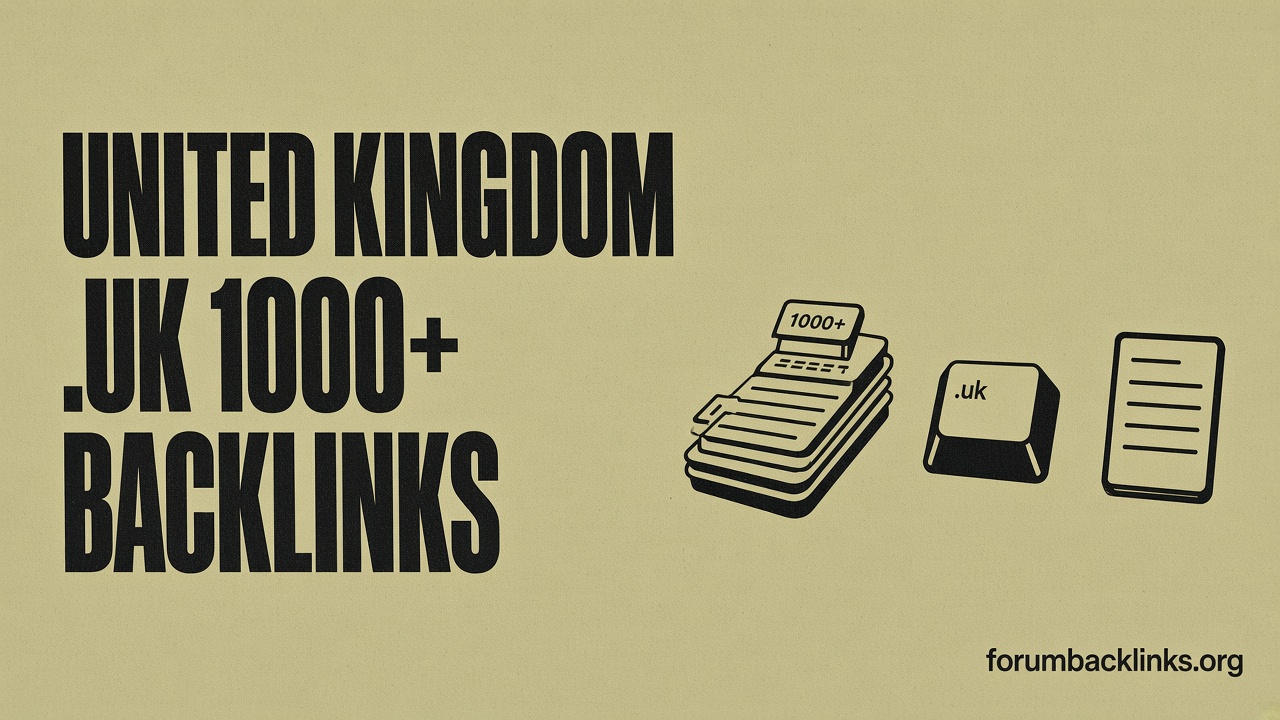 High DA Dofollow SEO Forum Backlinks For | Forum Backlinks