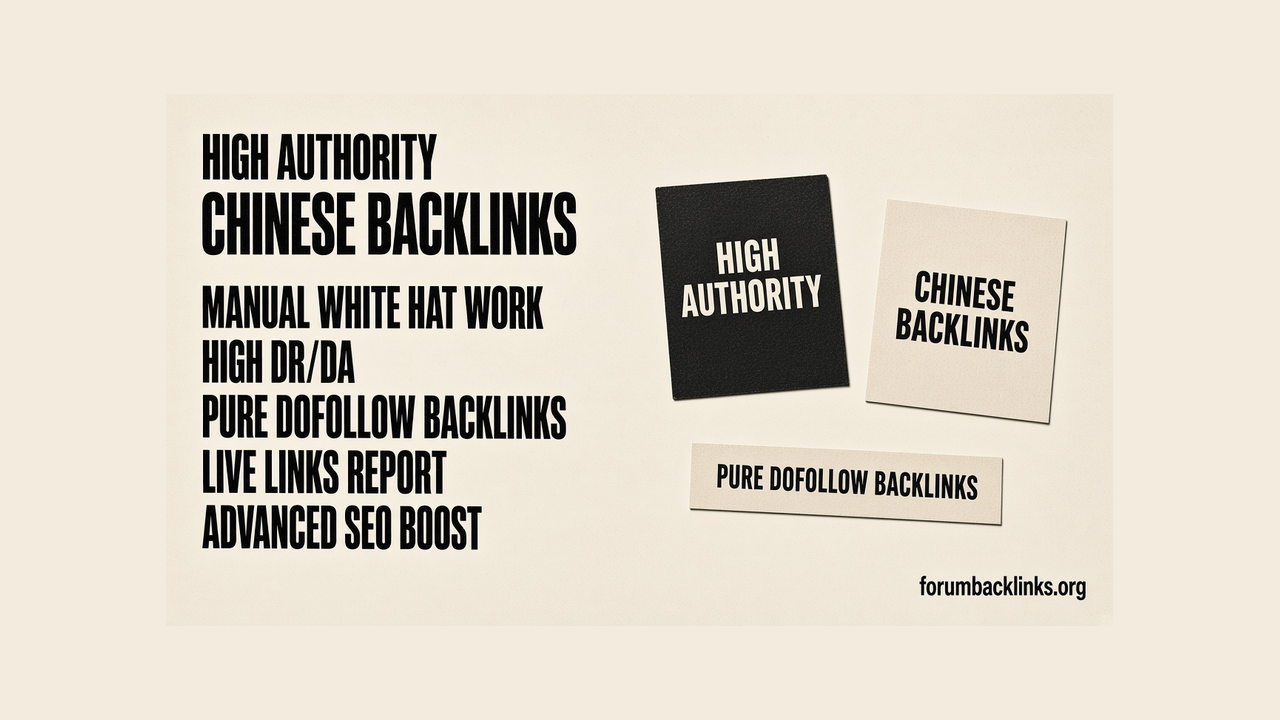 High Authority Manual Dofollow SEO German | Forum Backlinks