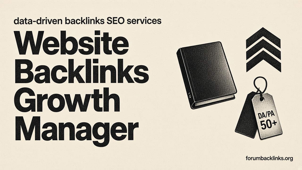 White Hat Contextual SEO Backlinks For | Forum Backlinks