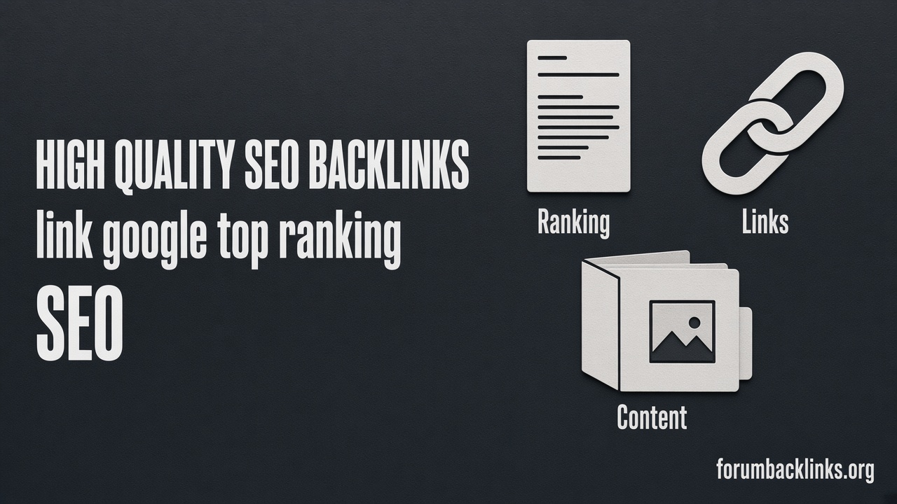 70 High Authority Forum Posting And SEO | Forum Backlinks