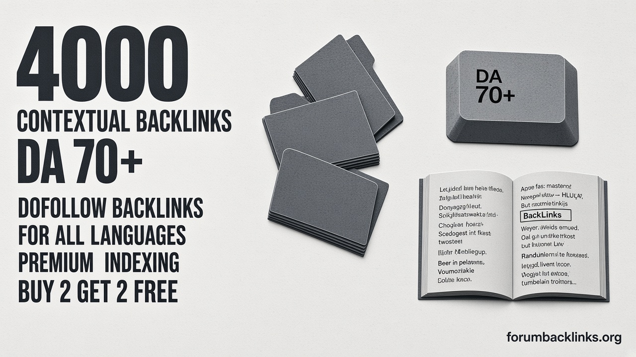 High Da Backlinks Dofollow Via Expert SEO | Forum Backlinks