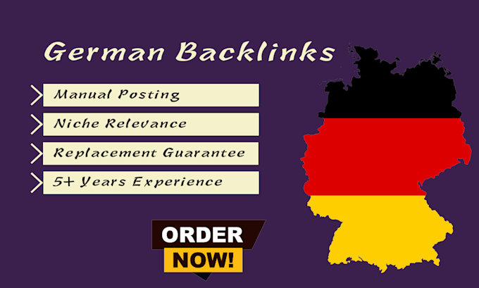 premium manual german forum backlinks service with high DR