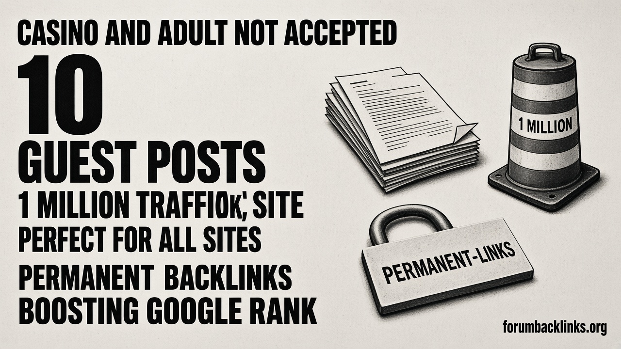 Help You Rank Higher On Google With Safe | Forum Backlinks