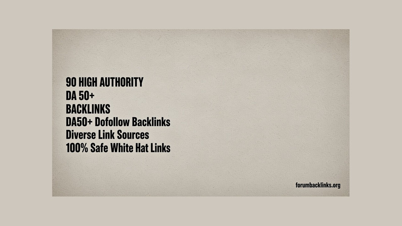 Article And Build Premium Guest Post | Forum Backlinks