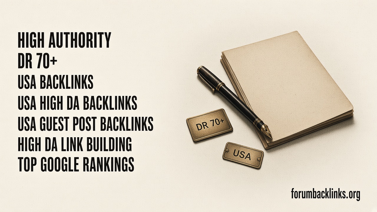High Authority Dofollow SEO Backlinks | Forum Backlinks