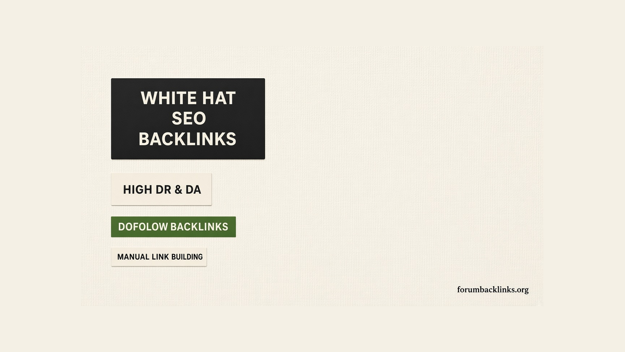 Contextual Backlinks For Monthly Off Page | Forum Backlinks