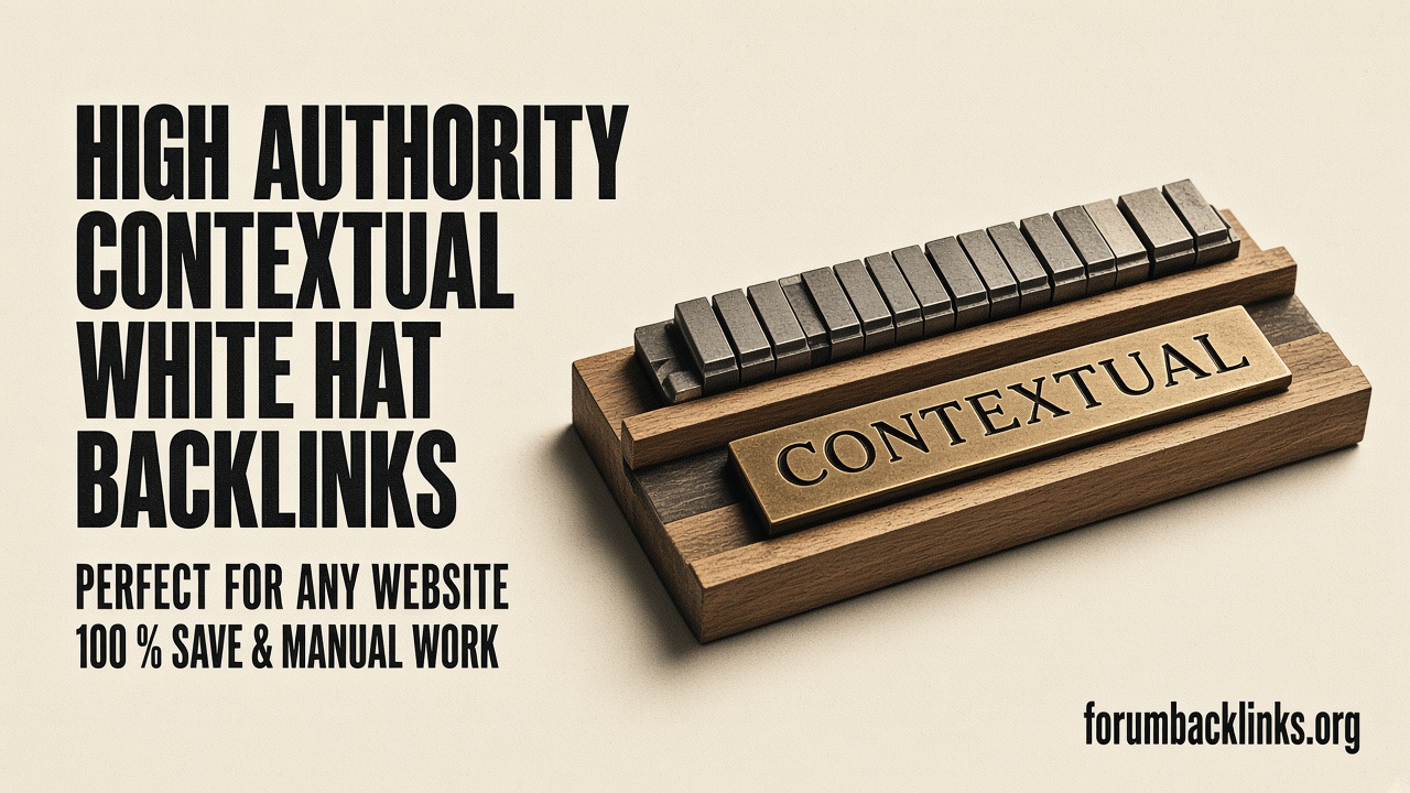 Off Page Contextual SEO Backlinks High Da | Forum Backlinks