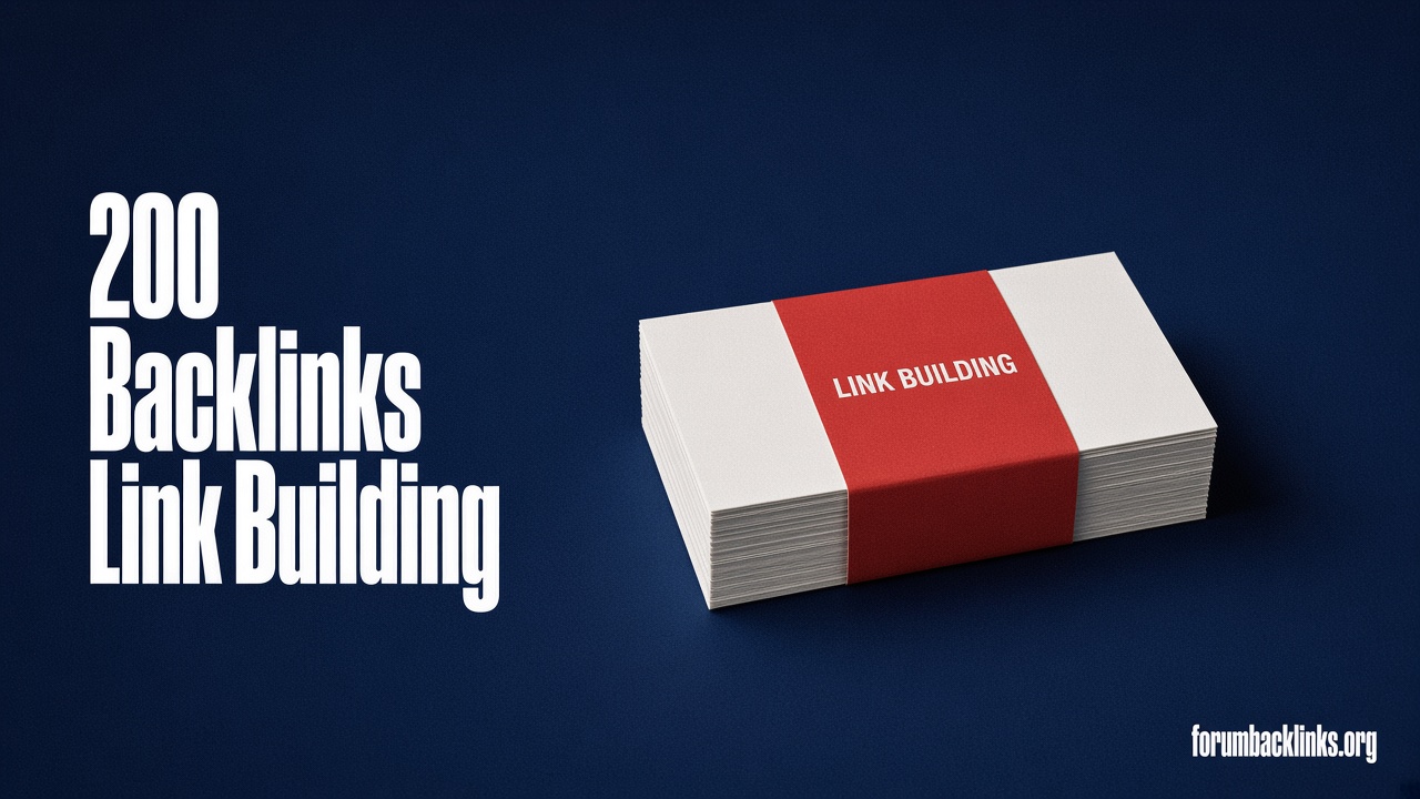 Complete UK SEO Campaign With Link | Forum Backlinks