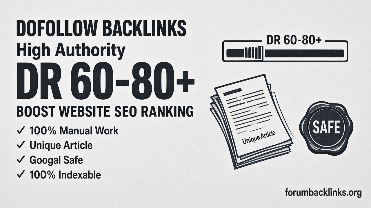 Forum Posting And Comments Backlinks | Forum Backlinks