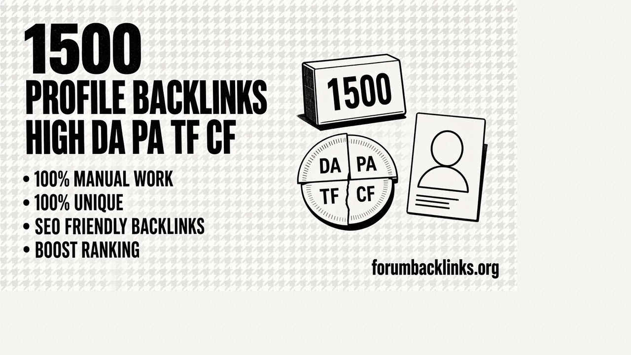 Contextual 2-Tier Backlink Service For | Forum Backlinks
