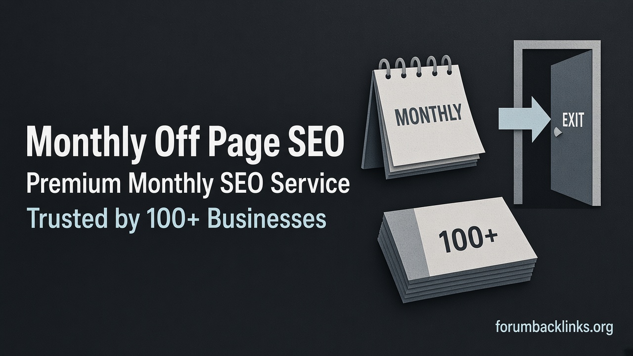 Submit 270 Pr9 Da90 High Authority SEO | Forum Backlinks
