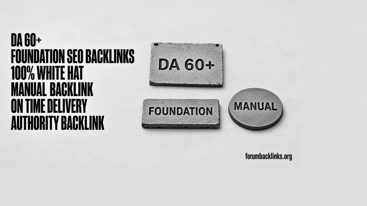 High Quality SEO Backlinks And Link | Forum Backlinks