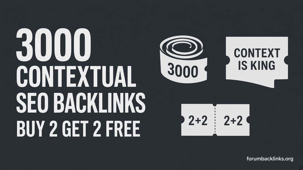 Skyrocket Ranking With High Quality | Forum Backlinks