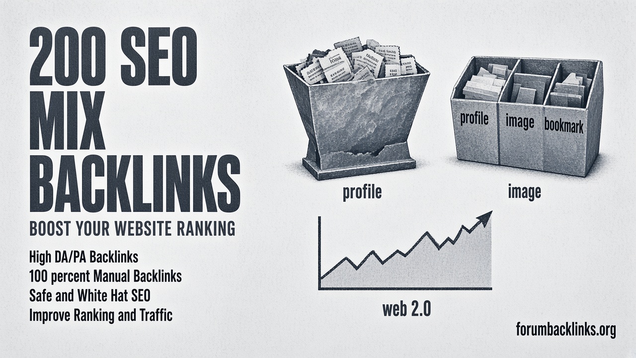 High DA Manual SEO Backlinks Campaign | Forum Backlinks