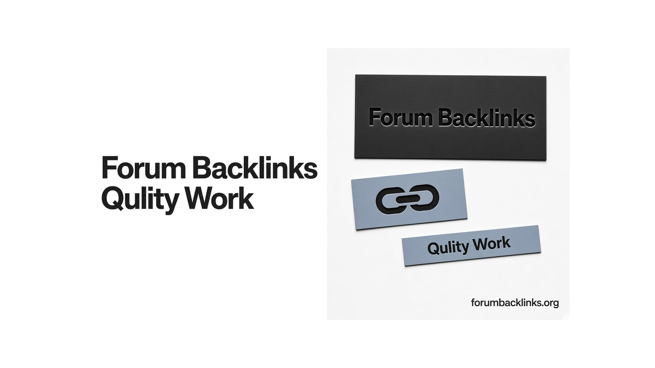 Contextual White Hat Seo Backlinks | Forum Backlinks