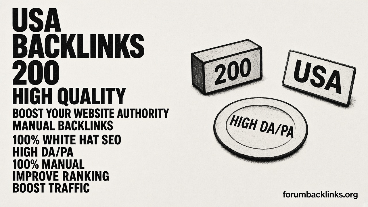 Monthly Off Page SEO Service Using | Forum Backlinks