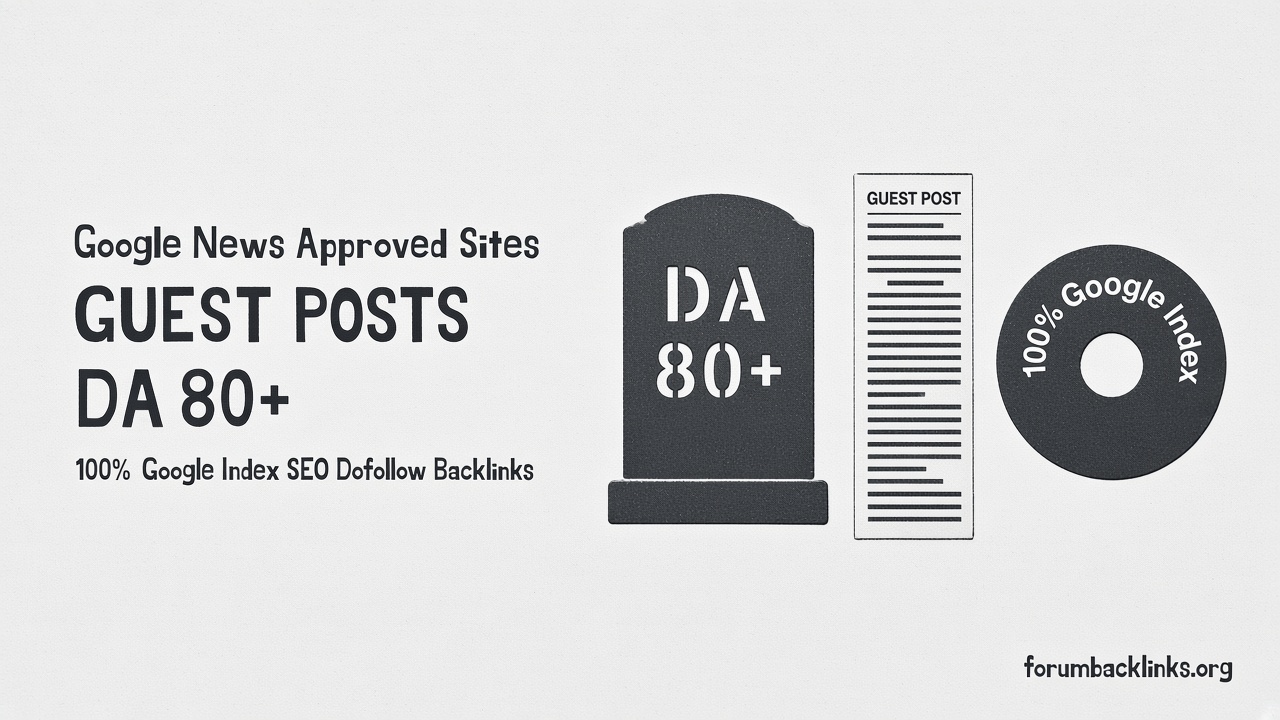 Contextual Guest Post Seo Dofollow | Forum Backlinks