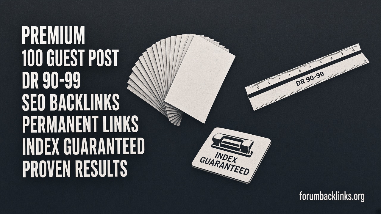 Quality Manual White Hat Link Building | Forum Backlinks