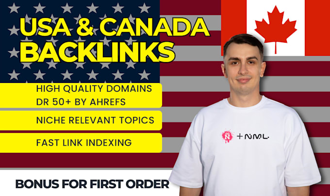 unique usa and canada backlinks service with high DR
