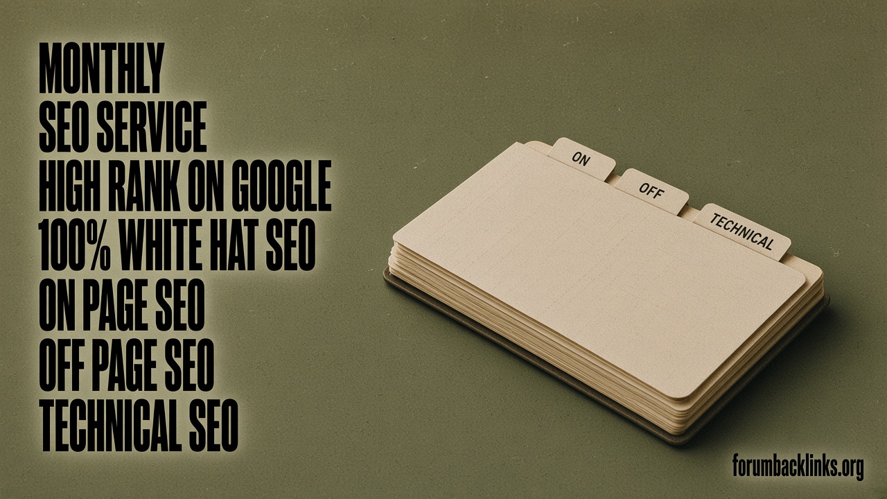 SEO Backlinks With Contextual Link | Forum Backlinks